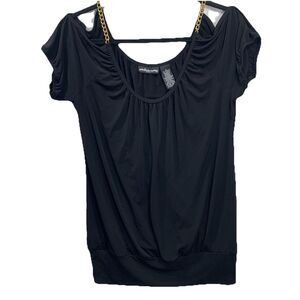 Sixteen Black Blouse Size XL